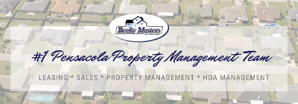 #1 in Pensacola Property Management Banner- leasing, sales, property management, hoa management 